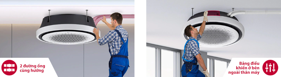 may lanh am tran LG thoi tron 9